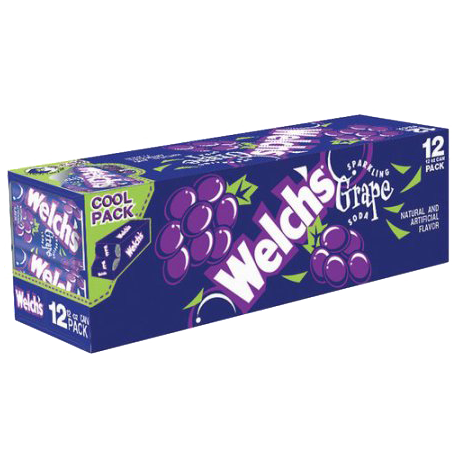 Welch's Grape Soda 12 pack