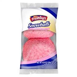 Mrs Freshley's Pink Snowballs Cakes 120g