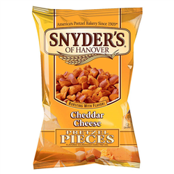 Snyders Cheddar Cheese Pretzel Pieces (125g)