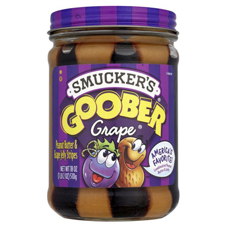 Goober Peanut Butter & Grape Jelly (Jam)