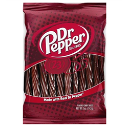 Dr Pepper Flavor Candy Twists