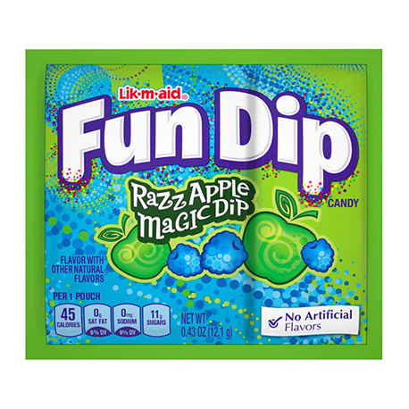 Lik-m-aid Fun Dip Raz Apple