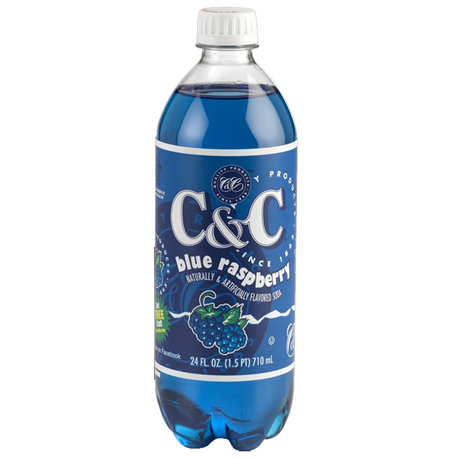 C&C Blue Raspberry (710ml)