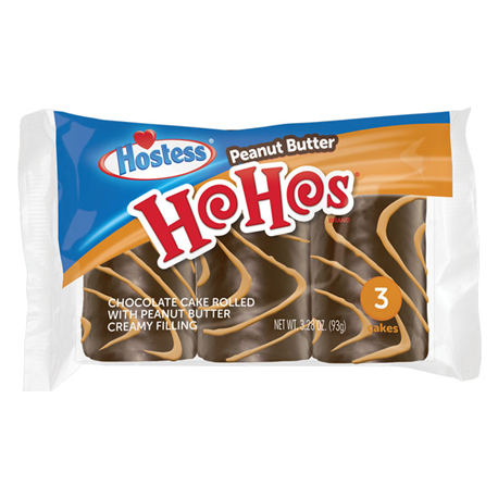 Hostess Peanut Butter HoHos 3ct 93g