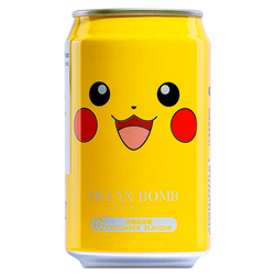 Ocean Bomb Pokemon Pikachu Cucumber Flavour Sparkling Water (330ml)