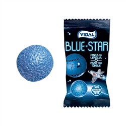 Vidal Blue Star Bubble Gum (4g)