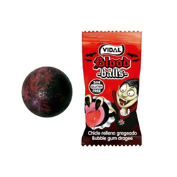 Vidal Blood Balls Bubble Gum (4g)