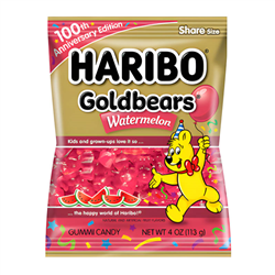 Haribo Gold Bears Watermelon (113g)