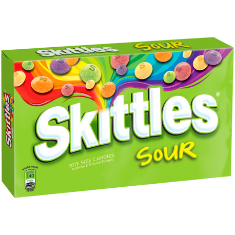 Skittles Sour Theatre box