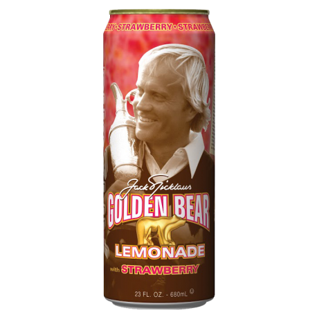 Arizona Jack Nicklaus Golden Bear Strawberry Lemonade