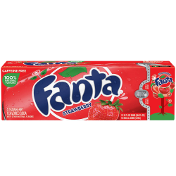 Fanta Strawberry (Case of 12)