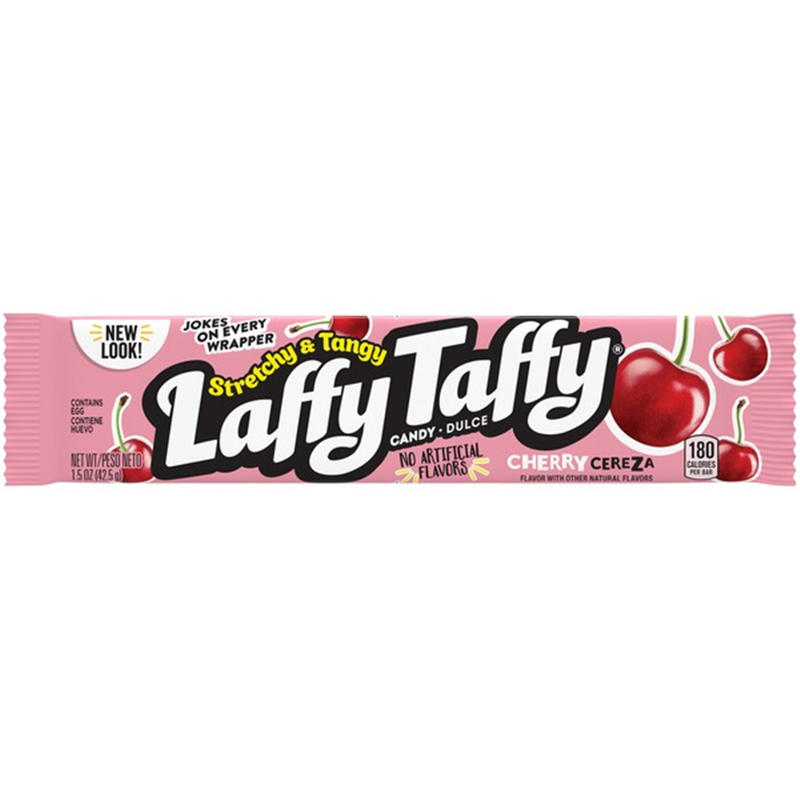 Laffy Taffy Stretchy & Tangy Cherry.